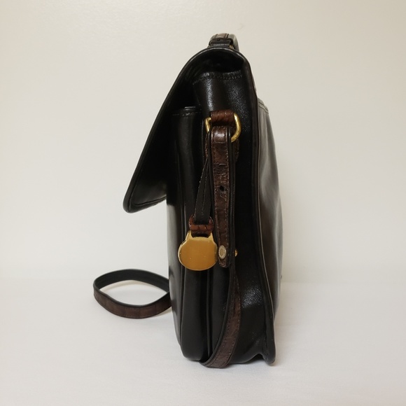 Brahmin VTG Leather Crossbody Handbag - Picture 5 of 8